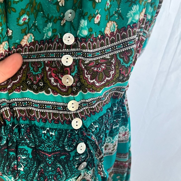 Womens long boho dress - Picture 2 of 5